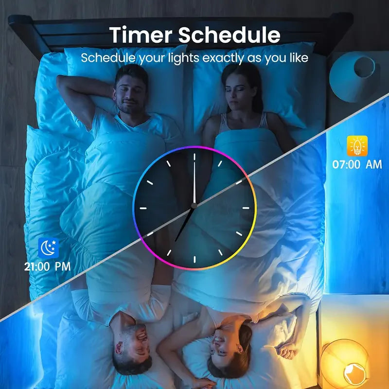 Tuya LED Strip Light WIFI APP Control 5050 RGB Led Lights Alexa Flexible Ribbon Luces Led 5V USB TV BackLight Room Decoration
