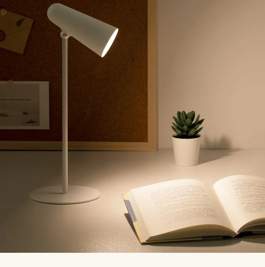 NEW Mijia Multifunction Desk Lamp Type-c Rechargeable 3 In 1 Portable Reading Table Rendering Light Clip Lamp Flashlight CN
