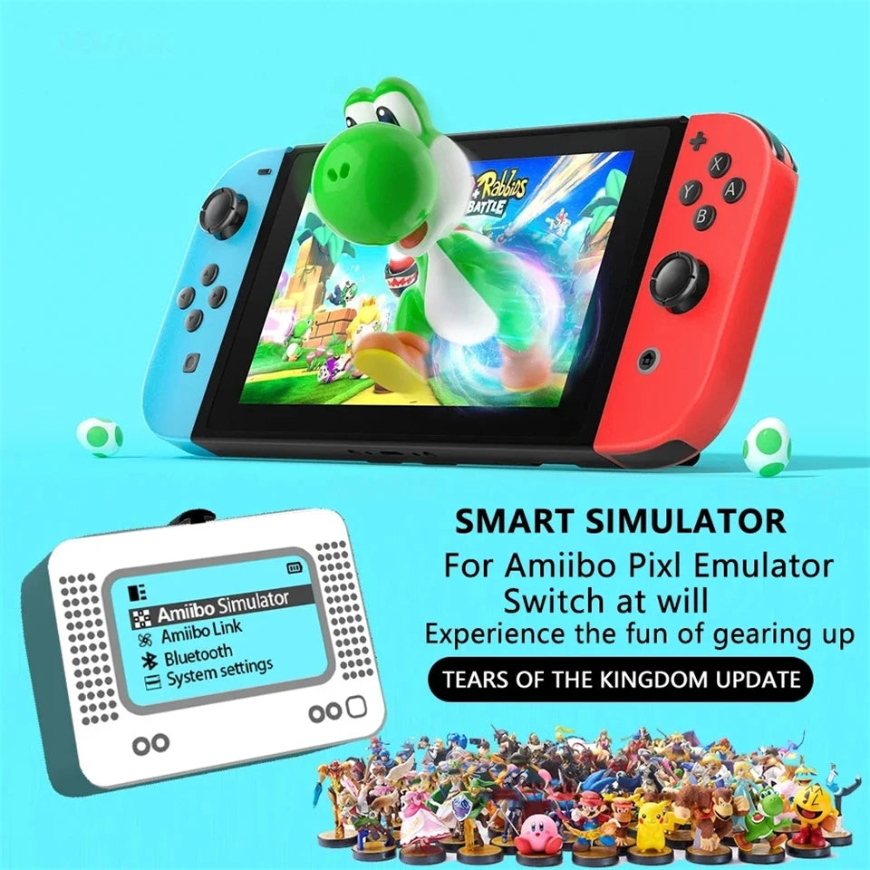 For Switch/Wiiu Gaming Accessories For Allmiibo Chargeable Intelligent Simulator Emulator Bluetooth-Compatible Universal Writer