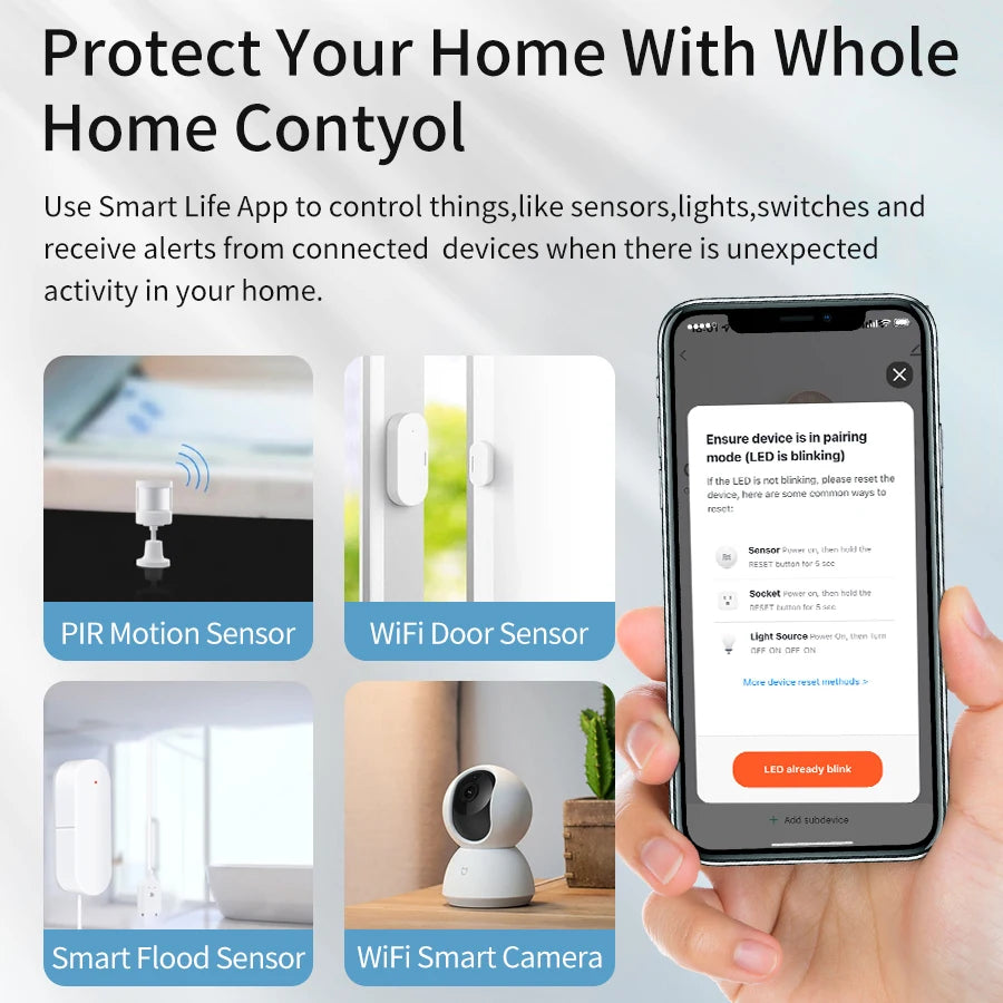 Tuya Smart Multi Mode Gateway ZigBee WiFi Bluetooth Hub Bridge Smart Life APP Voice Control Works With Alexa Google Home