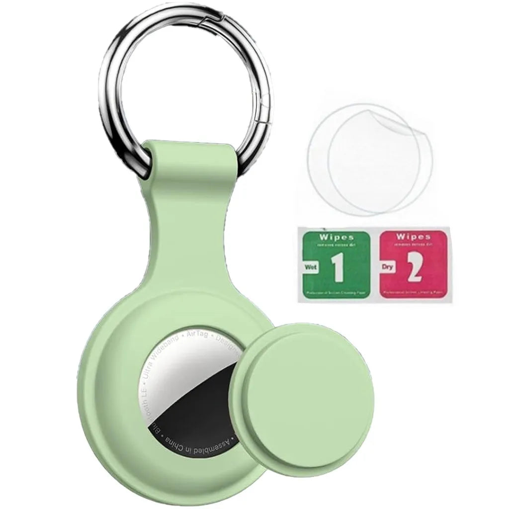 8/4/2Pack Silicone itag Case for Airtags with Keychain, Protective Cover for Airtag Key , Pet Dog Cat Collar , Accessories