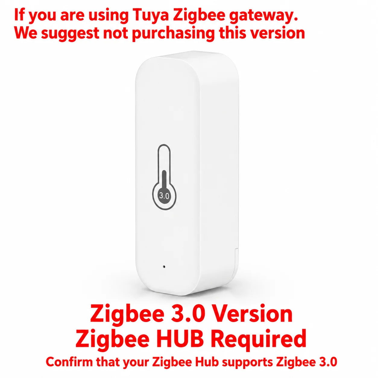 Tuya Zigbee Temperature Humidity Sensor APP Remote Control For Smart Home Work With Yandex Alexa Home Assistant ZHA Zigbee2MQTT