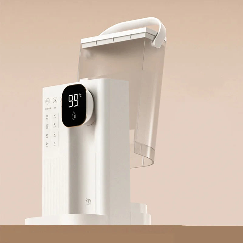 JMEY Instant Heat Water Dispenser Portable Home Office Tea Maker Two Water Filling Methods Water Heater Desktop Water Purifier
