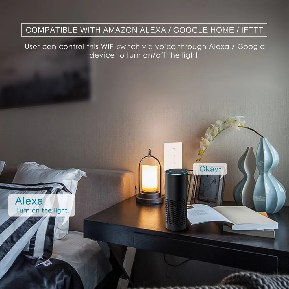 Tuya WiFi Smart Garage Door Opener Switch Sliding Gate Controller Work With Alexa Echo Google Home SmartLife APP Remote Control