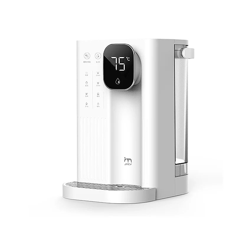 JMEY Instant Heat Water Dispenser Portable Home Office Tea Maker Two Water Filling Methods Water Heater Desktop Water Purifier