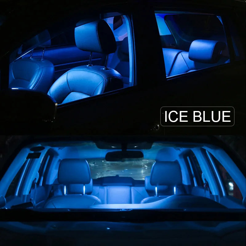 14Pcs For Ford Mondeo 3 MK3 2001 2002 2003 2004 2005 2006 2007 Trunk Bulbs Car Interior LED Light Kit Map Dome Sun visor Lamp
