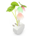 3 LED Wall Light-control Sensor Night Lights Induction Dream Fung Mushroom Lamps Home Bedroom Decorative 110V/220V EU US Plug