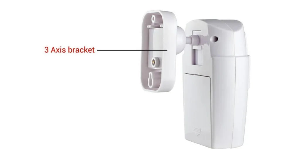 Wireless Remote Controlled Mini Alarm with IR Infrared Motion Sensor Detector & 105dB Loud Siren For Home Security Anti-Theft
