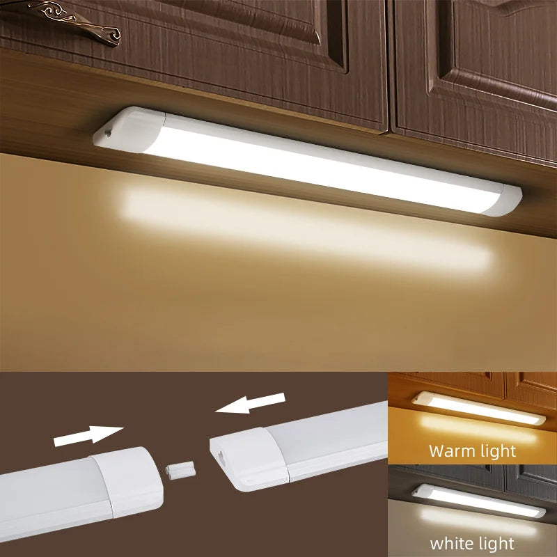 Led Tube Light 85-265v 10W 20W Led Bar Lamp 30/50CM Tube Ceiling Wall Lamps Home Indoor Lighting Fixture For Kitchen Bedroom