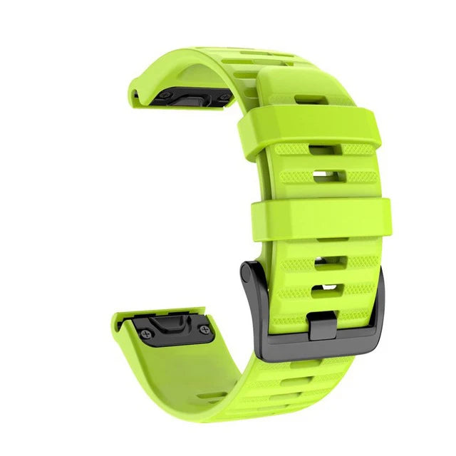 26 22 20MM Watch Band Strap For Garmin Fenix 6X 6 Pro 7X 7 7S 8 47mm 51mm E Silicone Wristband Fenix Epix Pro 5S 5 Plus Bracelet