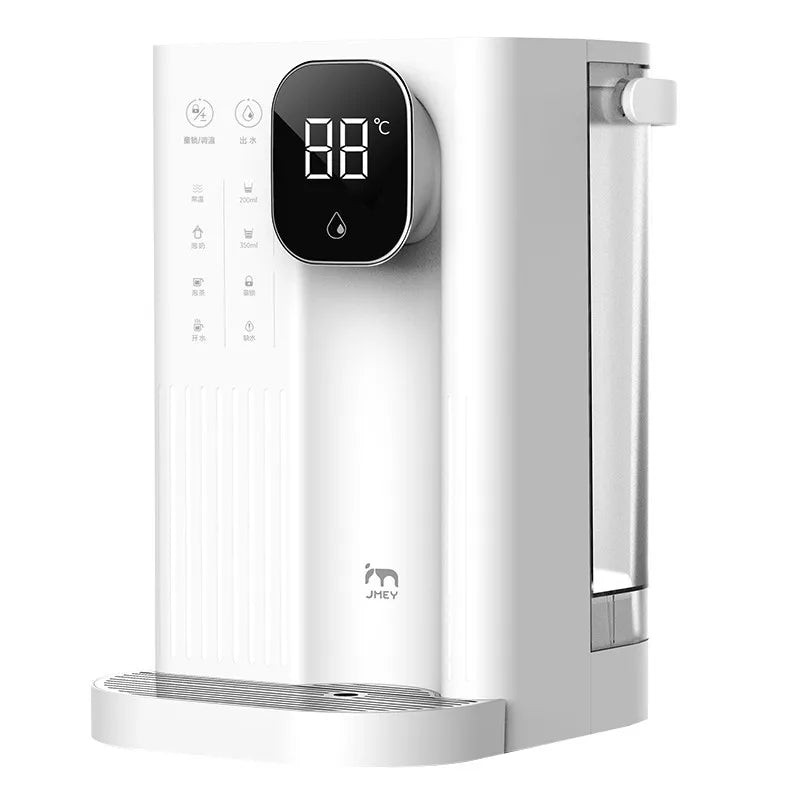 JMEY Instant Heat Water Dispenser Portable Home Office Tea Maker Two Water Filling Methods Water Heater Desktop Water Purifier
