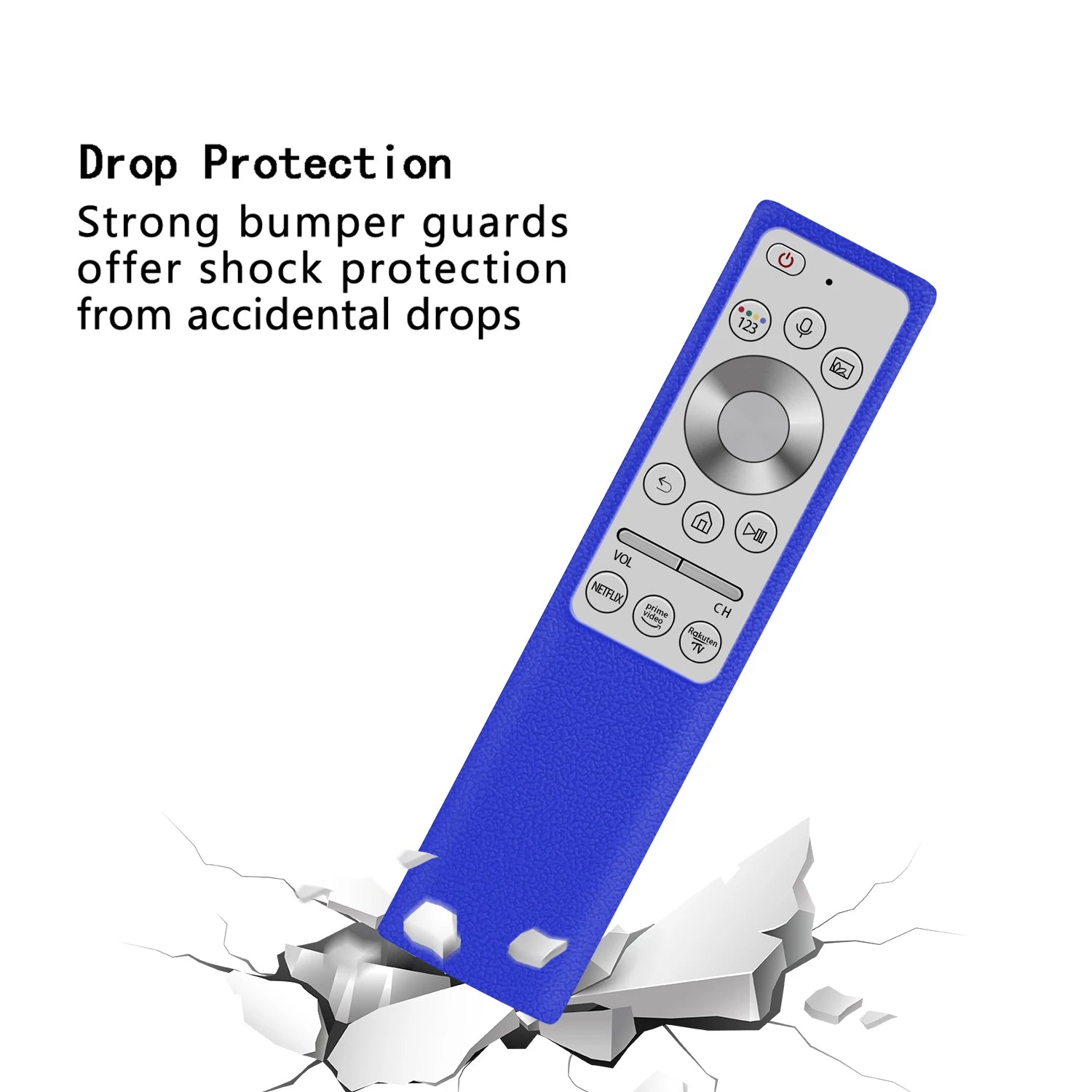 Silicone Cover for Samsung QLED TV Smart Remote Control Case BN59-01311G BN59-01311B TM1990C BN59-01311H BN-5901363A BN59-01328A