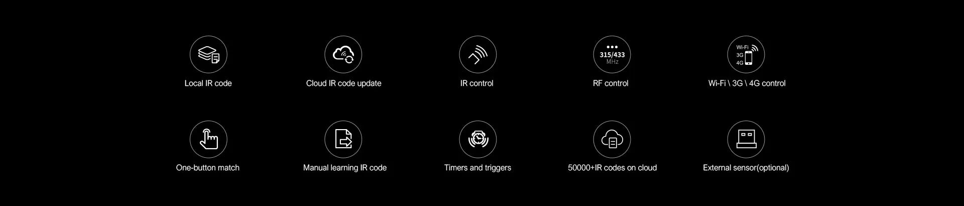 Broadlink RM4 pro IR RF HTS2 sensor accessory wifi UNIVERSAL REMOTE Smart Home Automation works with Alexa and Google Home