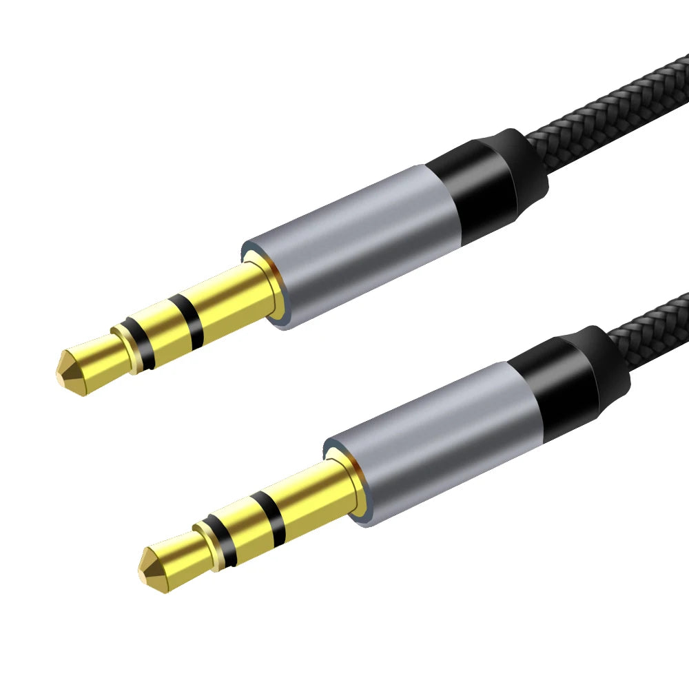 3.5mm Jack Extension Audio Cable Audio Cable Line Aux Cable 0.5m/1m/2m/3m for iPhone Samsung Car Headphone Xiaomi Audio Jack