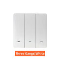 Benexmart Zigbee Wireless Switch 1 2 3 4 Gangs Scene Control Smart Home Devices Works with Tuya Click On Off Scene Switch Black