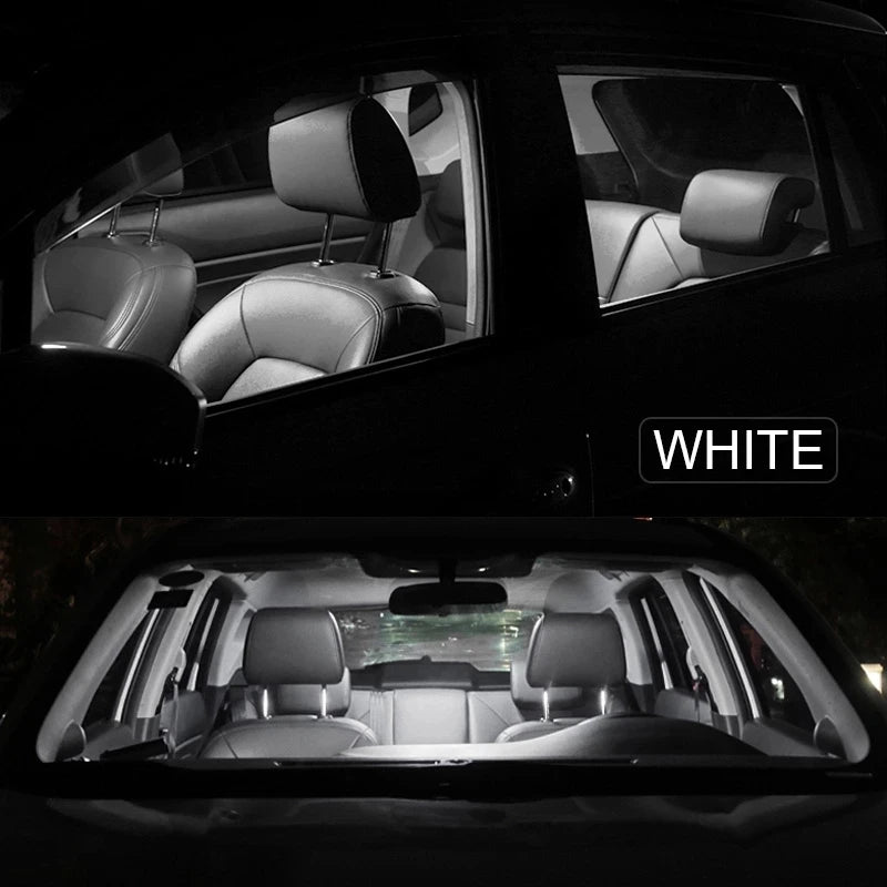 14Pcs For Ford Mondeo 3 MK3 2001 2002 2003 2004 2005 2006 2007 Trunk Bulbs Car Interior LED Light Kit Map Dome Sun visor Lamp