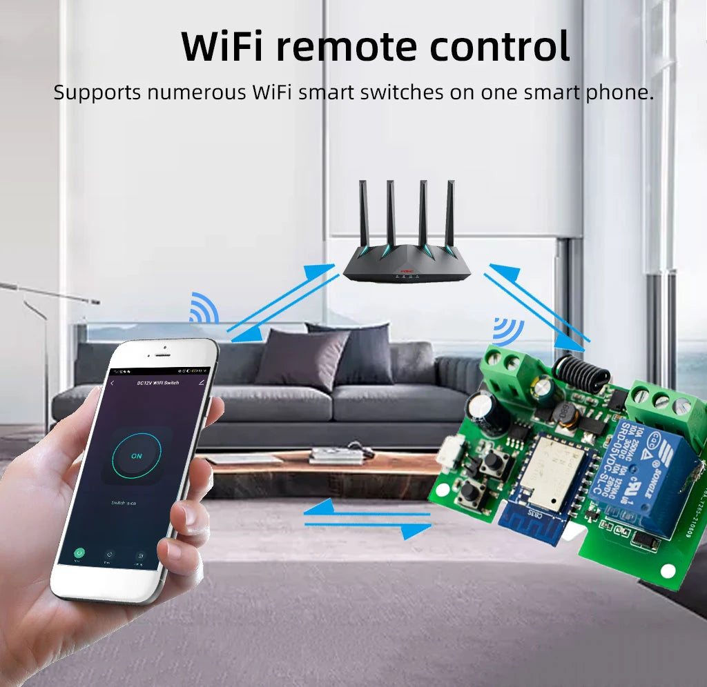 Tuya WiFi Smart Garage Door Opener Switch Sliding Gate Controller Work With Alexa Echo Google Home SmartLife APP Remote Control