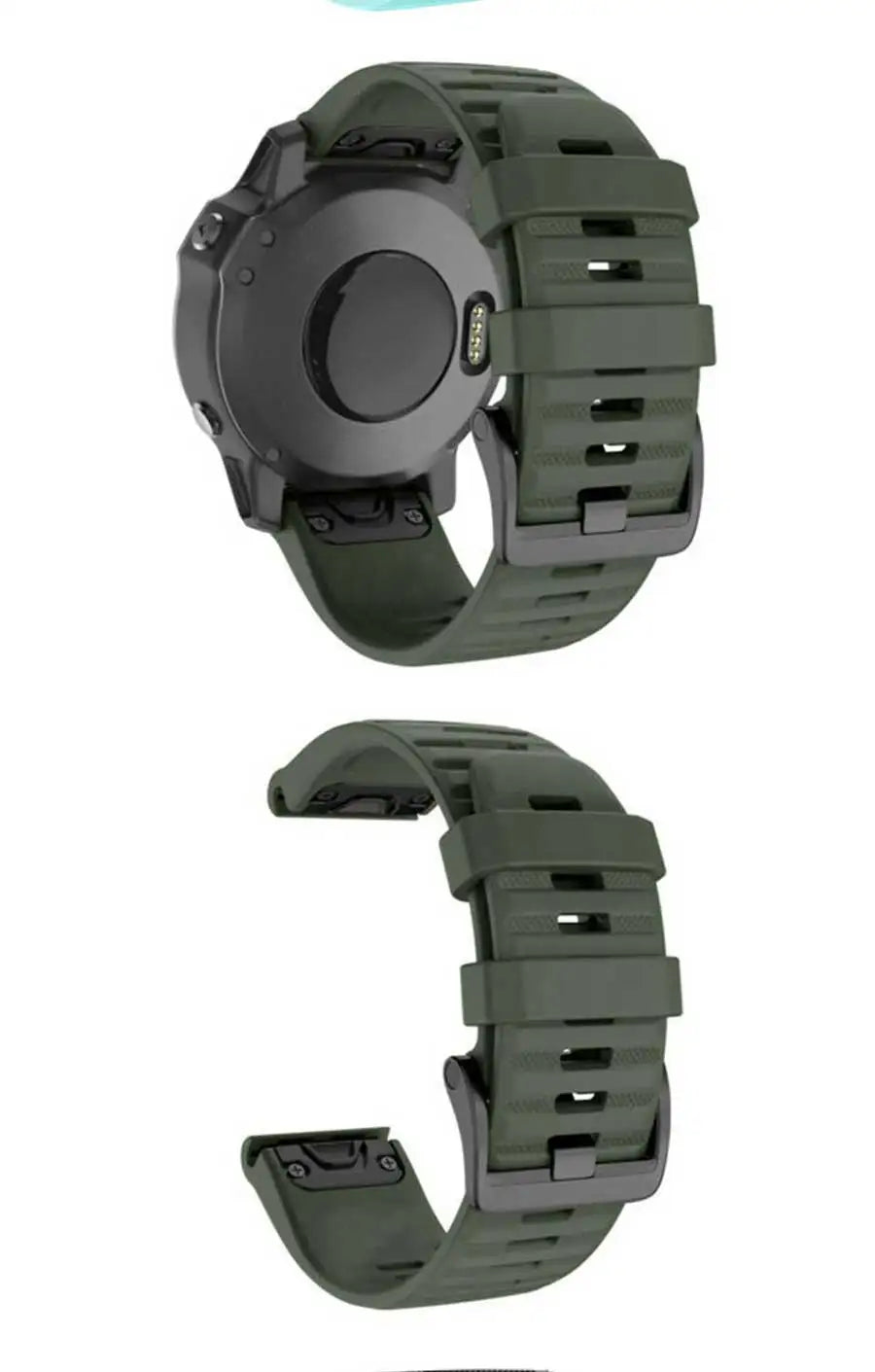 26 22 20MM Watch Band Strap For Garmin Fenix 6X 6 Pro 7X 7 7S 8 47mm 51mm E Silicone Wristband Fenix Epix Pro 5S 5 Plus Bracelet