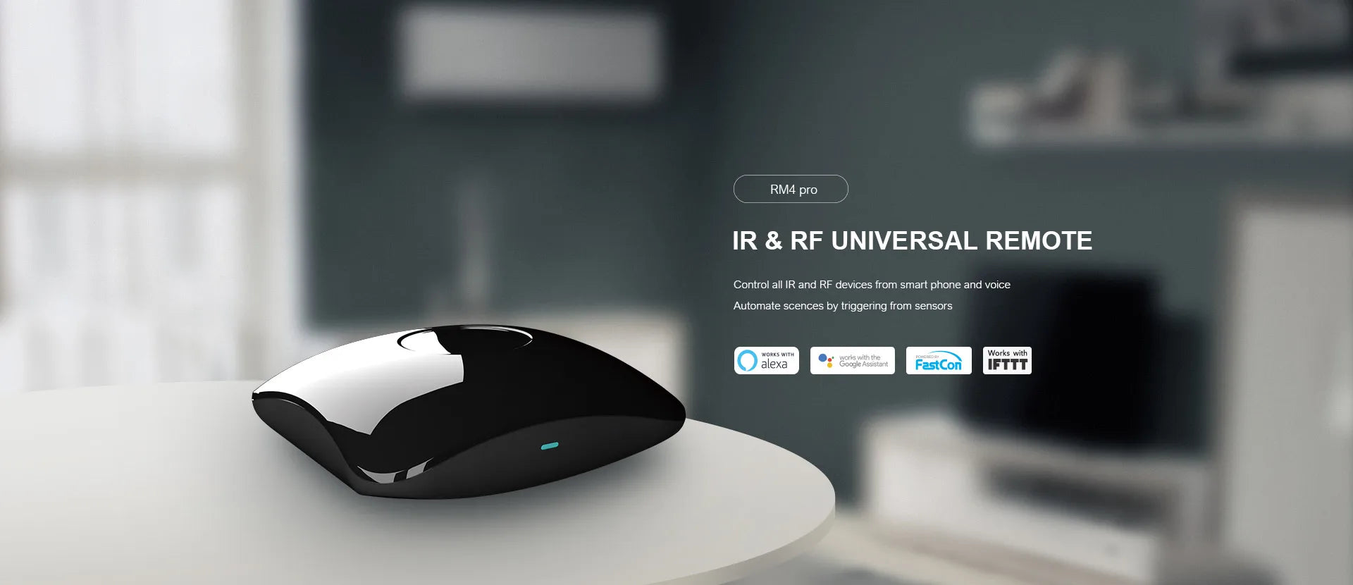 Broadlink RM4 pro IR RF HTS2 sensor accessory wifi UNIVERSAL REMOTE Smart Home Automation works with Alexa and Google Home