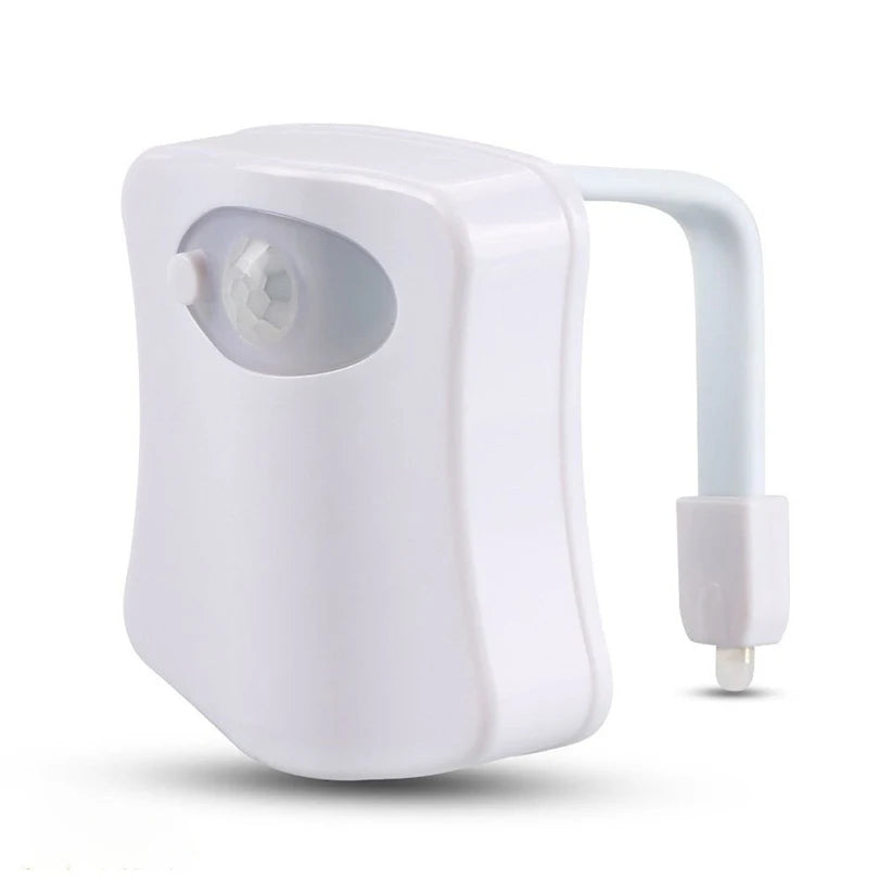 Toilet Night Light PIR Motion Sensor Toilet Lights LED Washroom Night Lamp 16 Colors Toilet Bowl Lighting For Bathroom Washroom