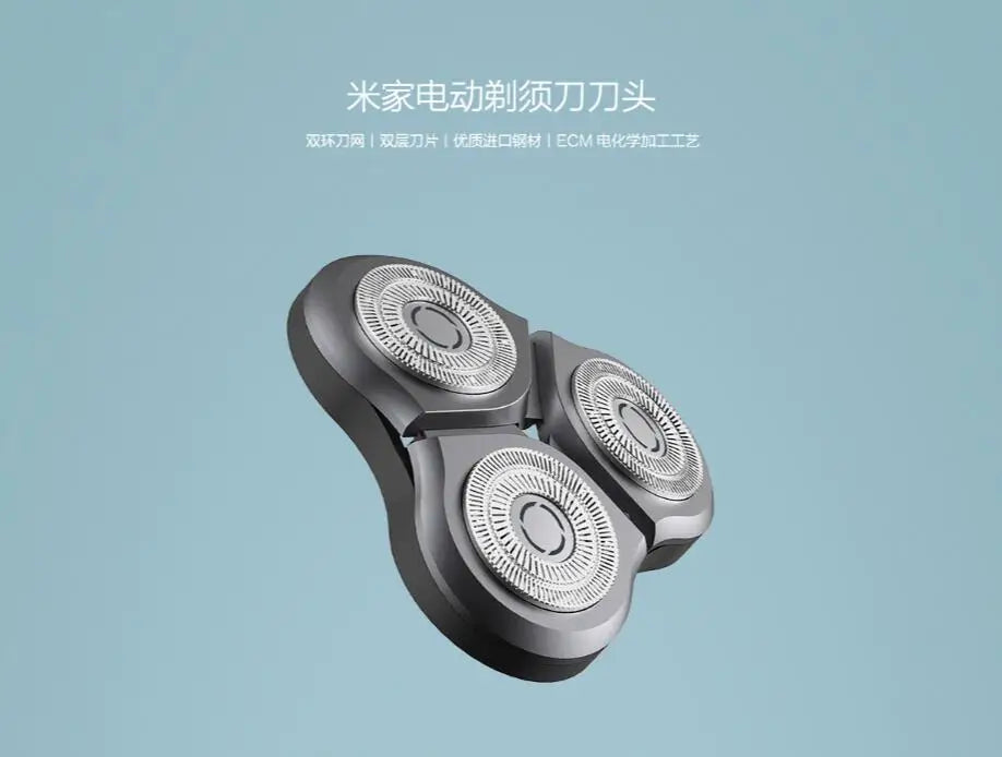MIJIA Electric Shaving Razor Head For Xiaomi S500 S500C S300 Dry Wet Shaving Machine Beard Trimmer Replacement Shaver Blade