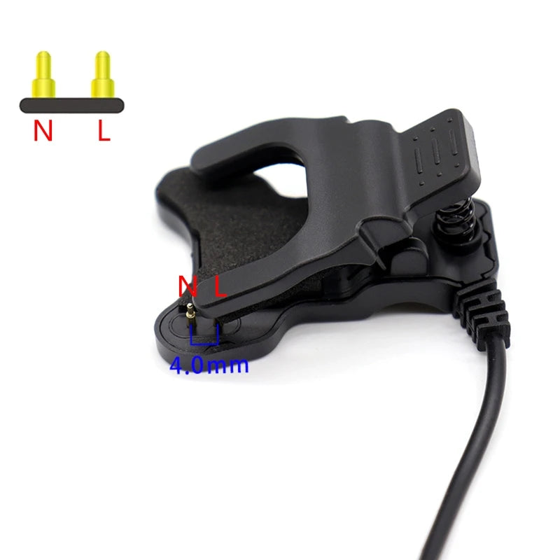 Smart Watch Charger Universal USB 5V Charging Cable Charger Clip 2 Pins/5Pins for TW64 68 Smart Band Charger Clips