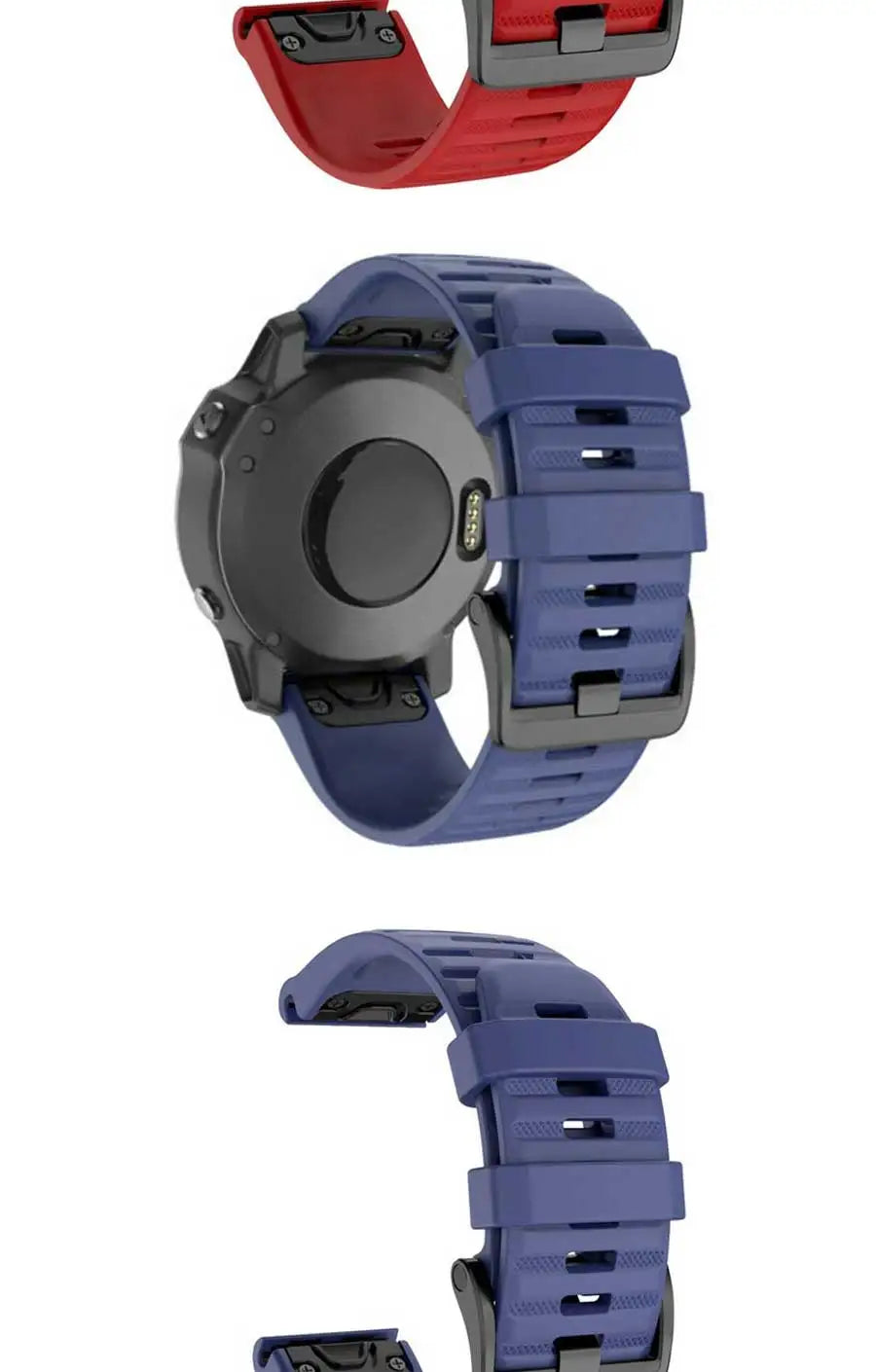 26 22 20MM Watch Band Strap For Garmin Fenix 6X 6 Pro 7X 7 7S 8 47mm 51mm E Silicone Wristband Fenix Epix Pro 5S 5 Plus Bracelet