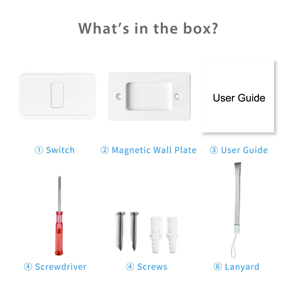 Tuya Smart Life ZigBee 3.0 Wireless Portable Pushbutton 1,2,3,4 Gang Remote Controller Scene Switch