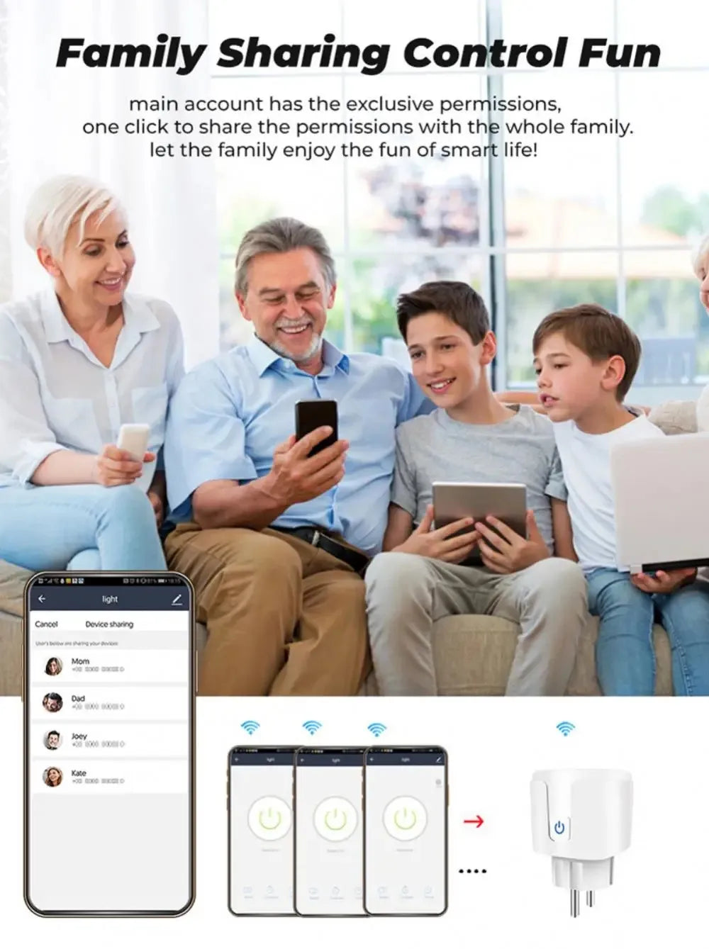 tuya Zigbee Smart Plug 20A EU Smart Socket With Power Monitoring Timing Function Voice Control Via Alexa Google Home Yandex