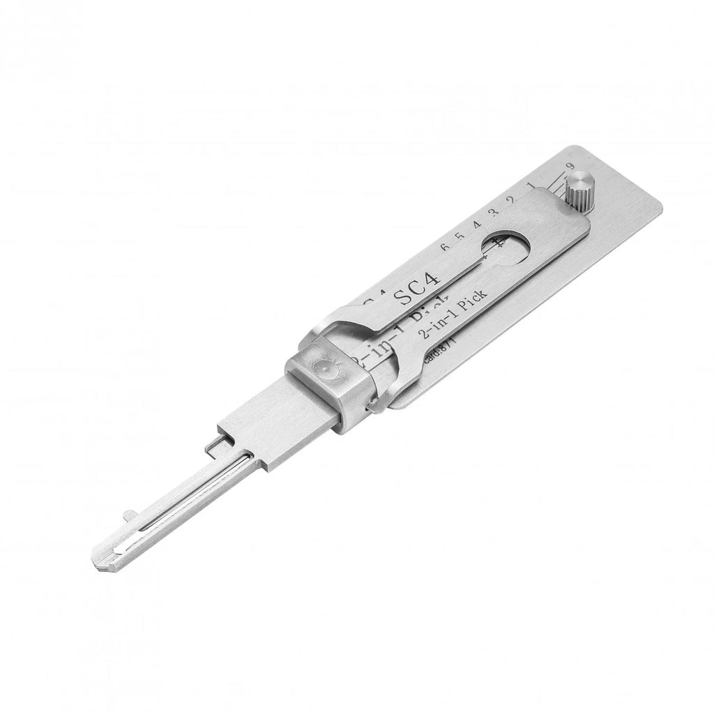 Lishi 2 in 1 KW1 KW5 SC1 SC4 SS001 Pro SS002 Pro R52/R52L M1/ MS2 AM5 SS002R Locksmith Tools for Home Door Civil Locks