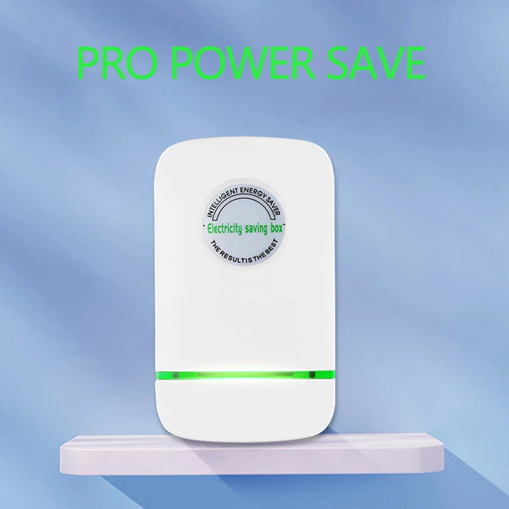 Pro Power Save Electricity Energy Saver 90V-250V Home Office Electricity Saving Box EU Plug Stable Voltage Power Saver