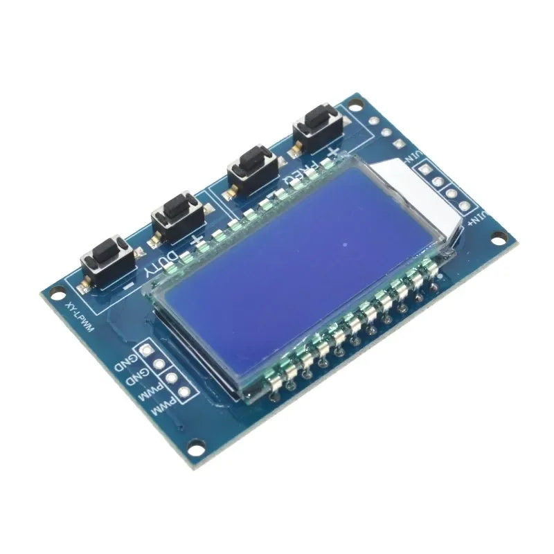 1-10pcs PWM Signal Generator Pulse Frequency Duty Cycle Adjustable Module LCD Display 1Hz-150Khz 3.3V-30V PWM Board Module