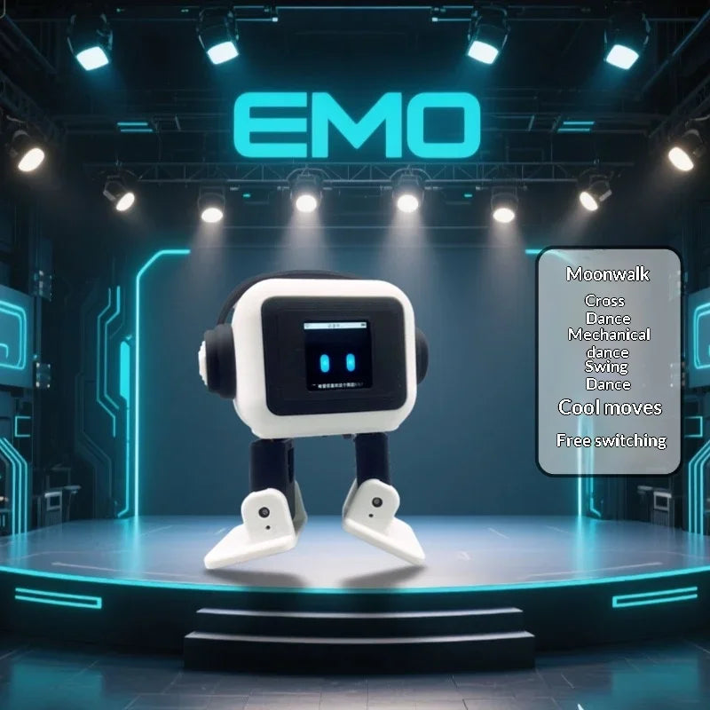 EMO Tuya Intelligent AI Robots Emotional Support Interactive Desktop Voice Recognition EMO Go Home Robot Companion Children Gift