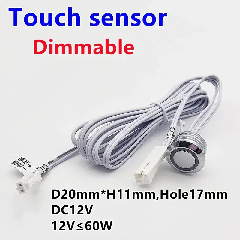 PIR Motion Sensor Touch sensor switch Hand Sweep Switch 5A 12V-24V Hand Wave Scan Smart LED Closet light/Wardrobe lamp
