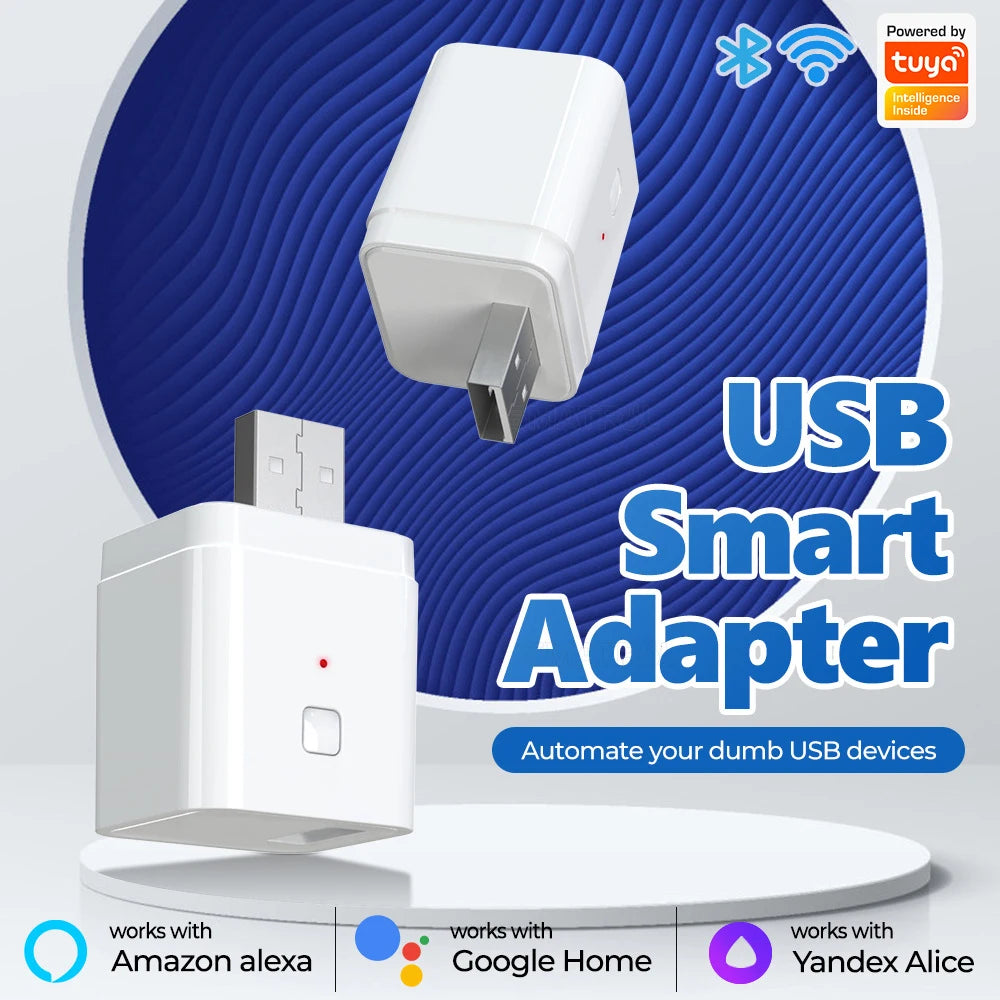 Tuya WiFi/Zigbee Smart USB Adapter Plug 1/2/3 Gang Smartlife APP Timing DIY ON/OFF Controller Works with Alexa Google Home