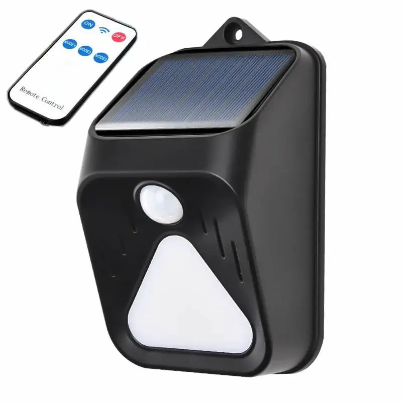 Waterproof Solar Powered Alarm Light Remote Control Motion Sensor Detector Siren Strobe Alarm Pet For Home Yard Outdoor Security
