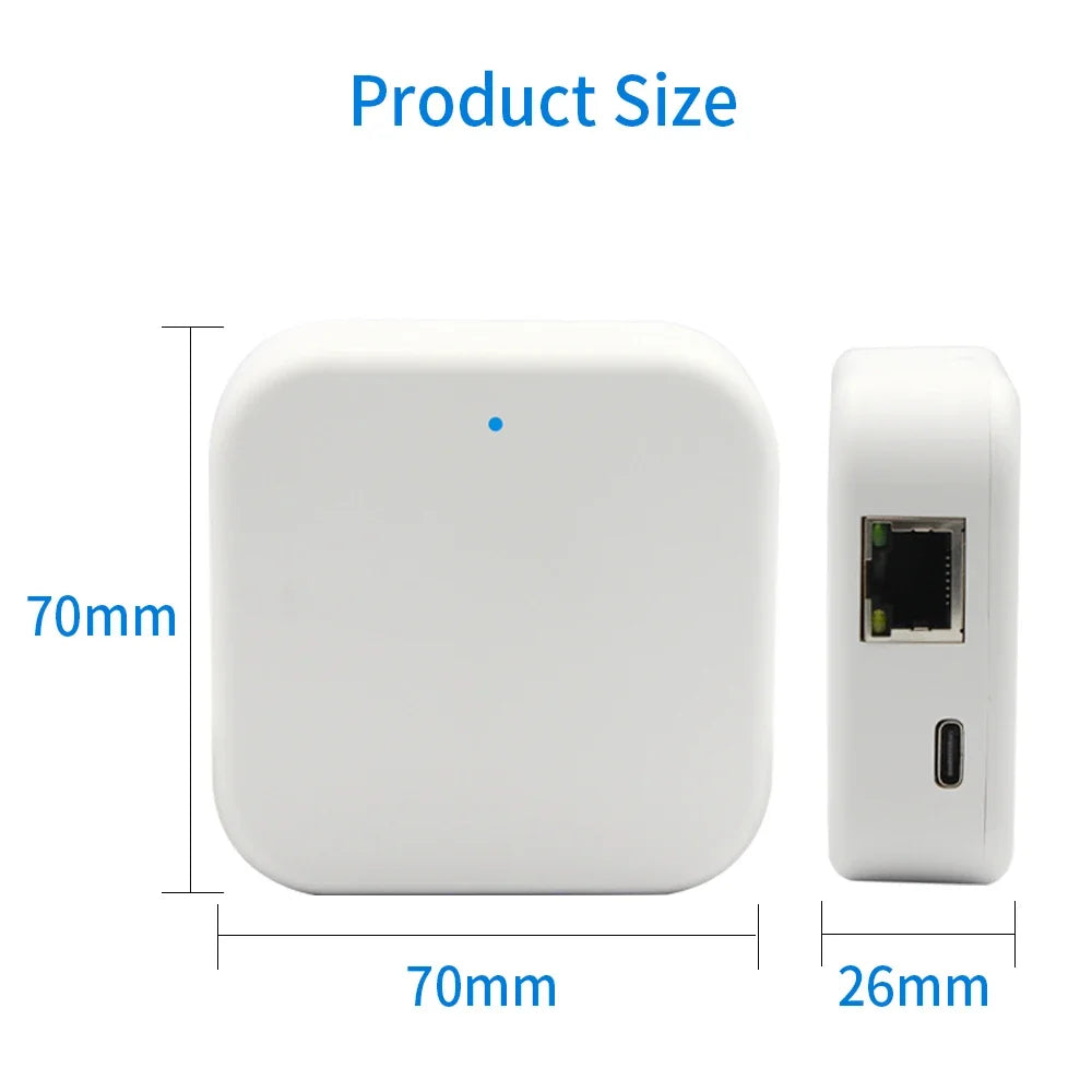 TTLOCK Gateway G2 G3 G3P G4 Bluetooth To Wifi Gateway Hub WIFI/RJ45/POE/4G TLE for Smart Home Door Lock Ttlock App Phone Control