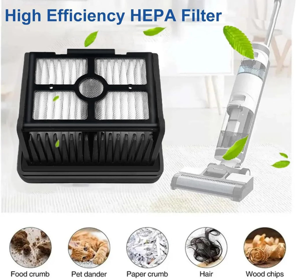 Dreame H12 Pro / H12 Plus  Soft Brush Spare Parts Wet Dry Vacuum Cleaner Roller Hepa Filter Accessories