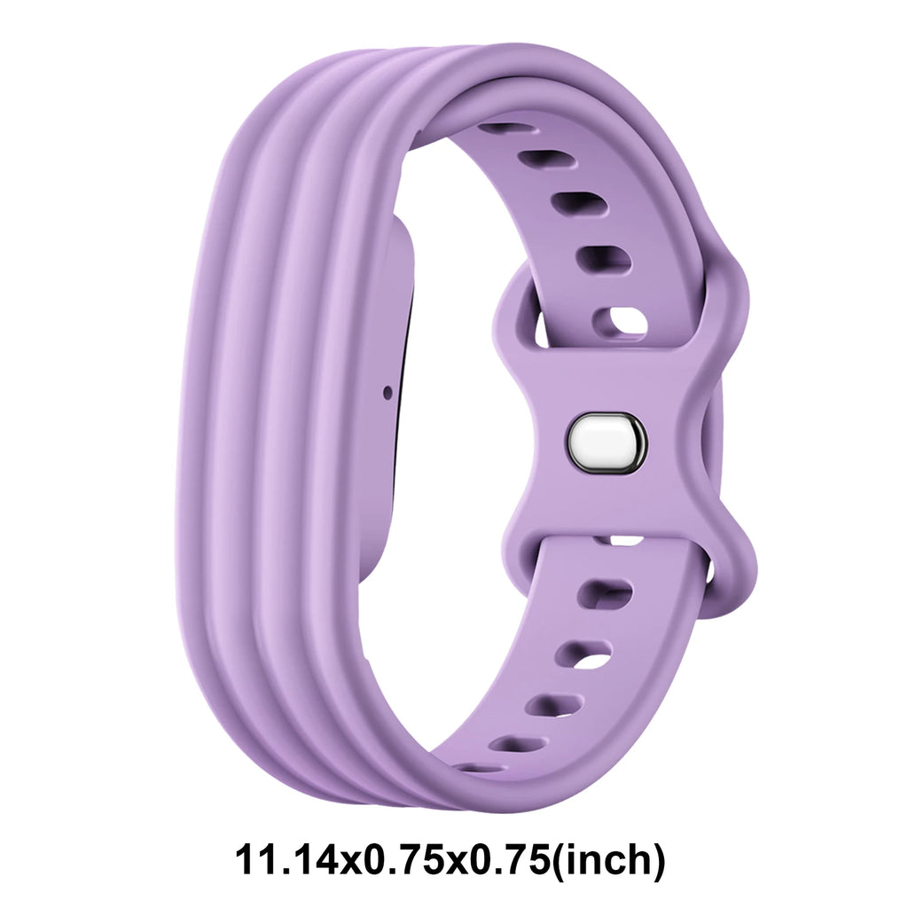For Google for Fitbit Air Strap Sports Silicone Adjustable Replacement Wristband Breathable Fitness Tracker Bracelet Accessories
