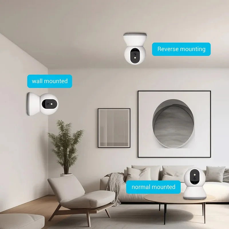1080P  Smart Mini WiFi IP Camera Indoor Wireless Surveillance Auto Tracking Of Human Home Security CCTV Baby Pet Monitor