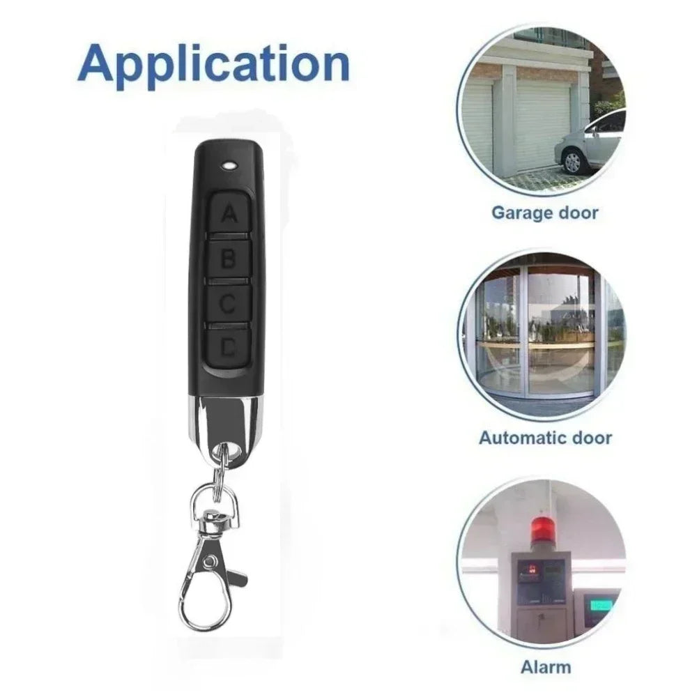 1-50PCS 433mhz Remote Control Duplicator Universal Remote key Copy Clone Replacement Garage Door Keychain RF 433Mhz Transmitter