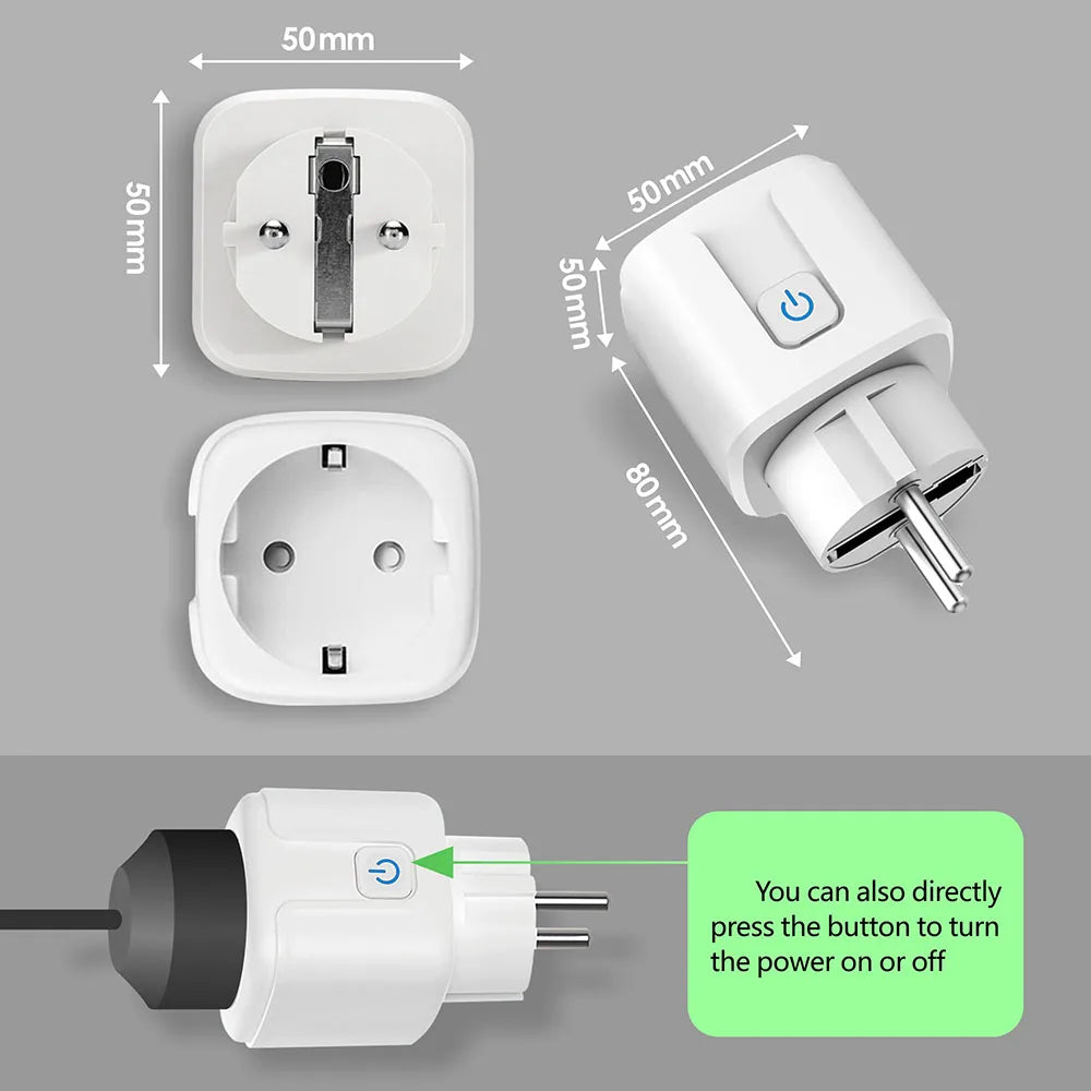 433mhz Rf Wireless Remote Control Outlet 15A Electrical Socket Switch AC 110V 220V EU Plug Black 4Button Transmitter for LED FAN
