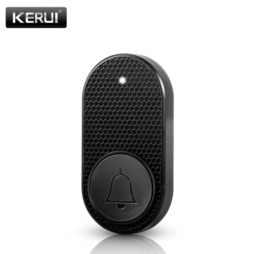 KERUI Wireless Doorbell with 33 Songs Melody Smart Home Welcome Chime Kit 4 Level Volume Intelligent Door Bell 150m Transmission