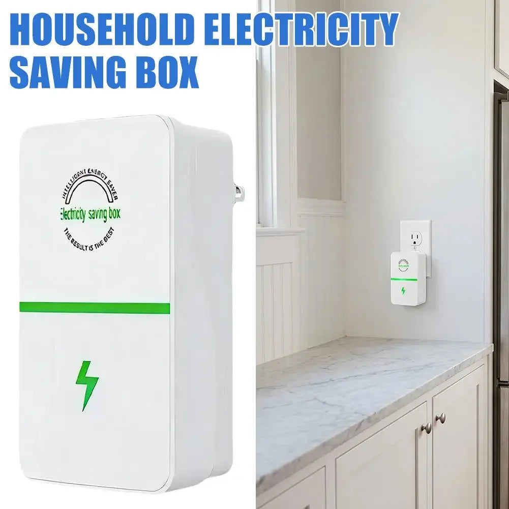 Smart Power Saver Device Intelligent Voltage Stabilizer & Surge Suppressor Upgraded Chip Household Commercial Energy Saving Box