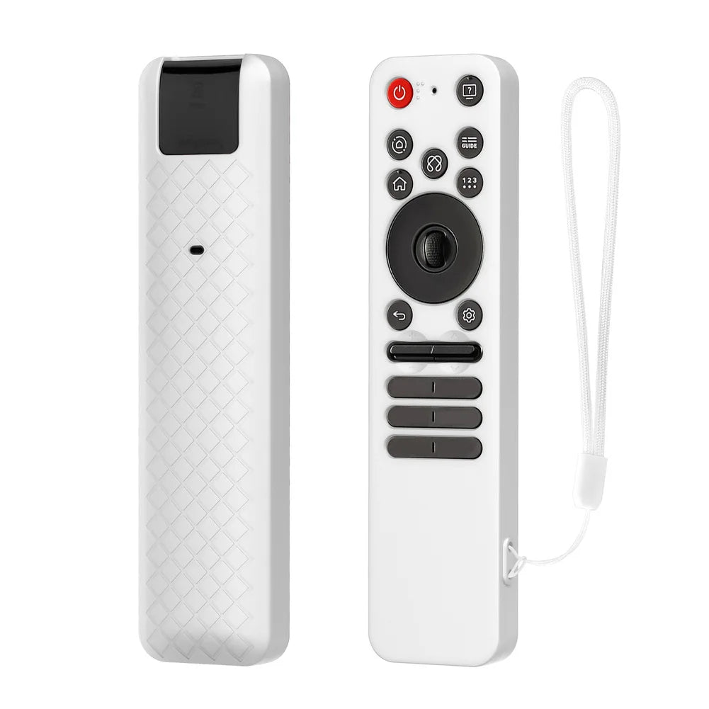 TV Remote Control Cover Silicone Lightweight Shockproof Anti-Slip Scratch Resistant Protective Cover For LG MR25GA Remote Case