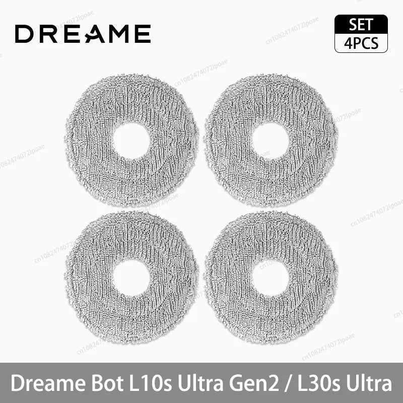 Dreame L10s Ultra Gen2 / L30s Ultra Robot Vacuum Cleaner Accessories Main Side Brush Mop Cloth Hepa Filter Dust Bag Spare Parts