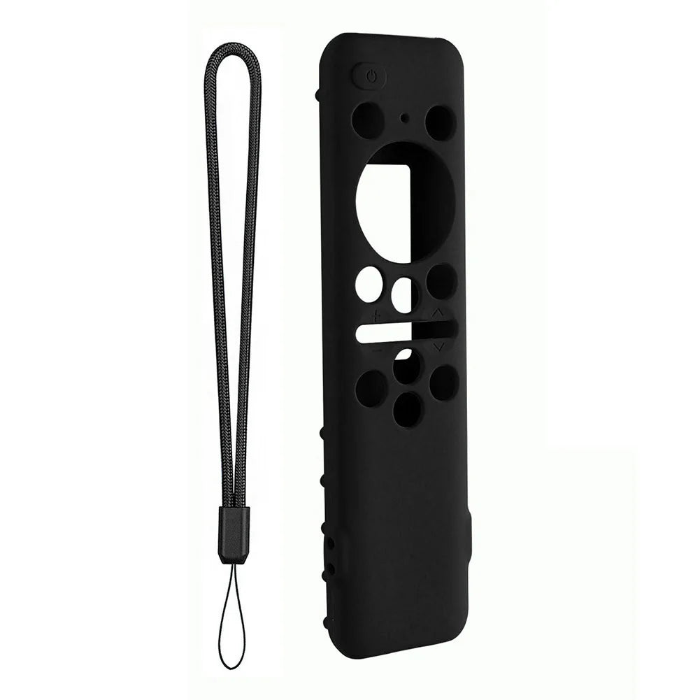 For Samsung BN59-01432A 01432B Remote Control Silicone Protective Case Shockproof Anti-Slip Smart TV Soft Sleeve with Lanyard