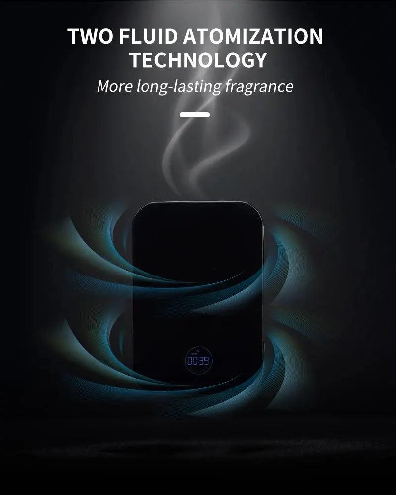 Intelligent Waterless Diffuser Essential Oil Aromatherapy Diffuser 150ml Capacity 300m³ Large Space For Home Office Store Hotel