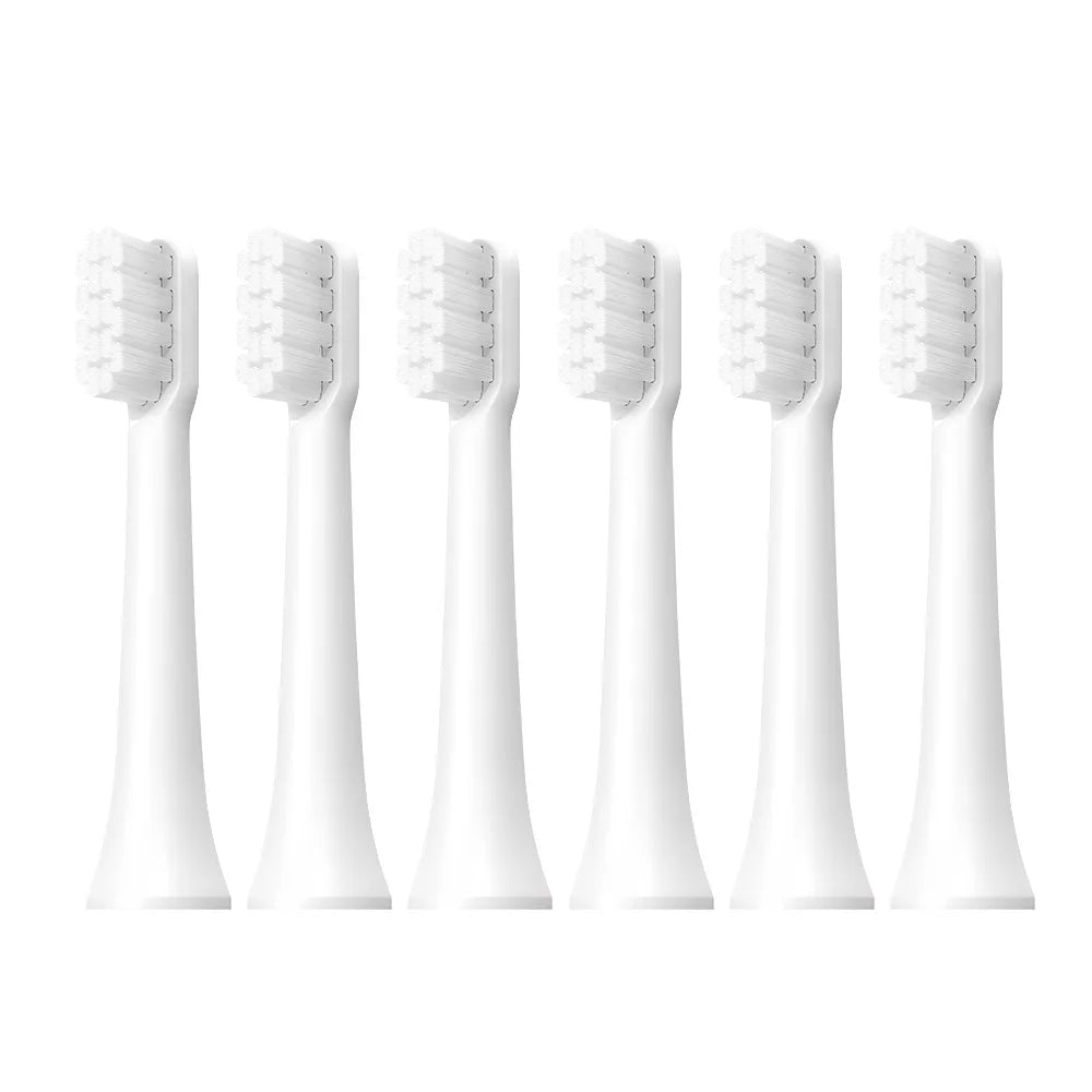 6/12Pcs Replacement Brush Heads For  MIJIA T100 Mes603 Electric Toothbrush Vacuum DuPont Soft Bristle Suitable Nozzles