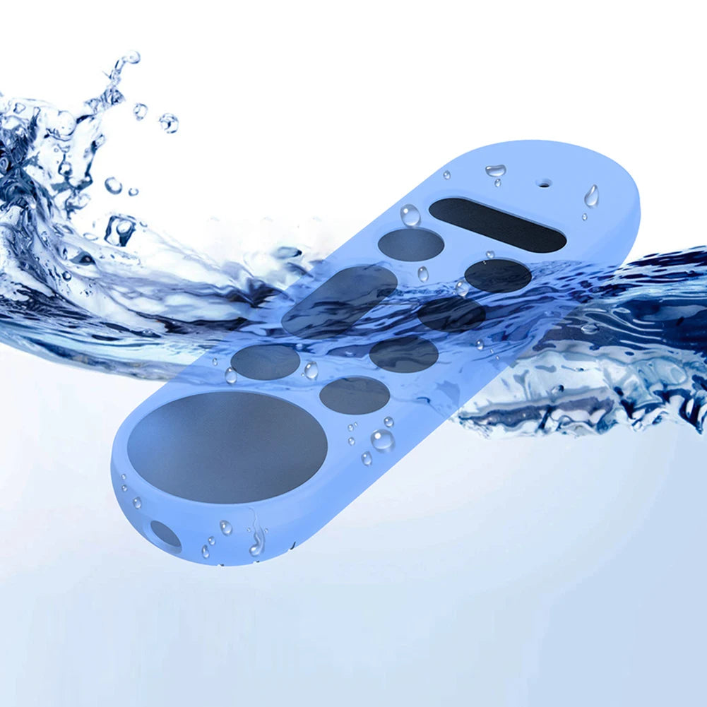 Silicone Remote Case Anti-Slip TV Remote Control Case with Lanyard Remote Protective Case Remote Cover for Google TV Streamer 4K